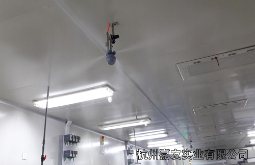 干雾加湿器安装喷雾图