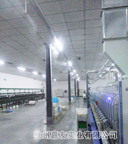 微雾加湿器走天花板实例图