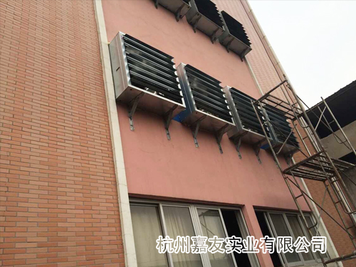 车间安装负压风机实例